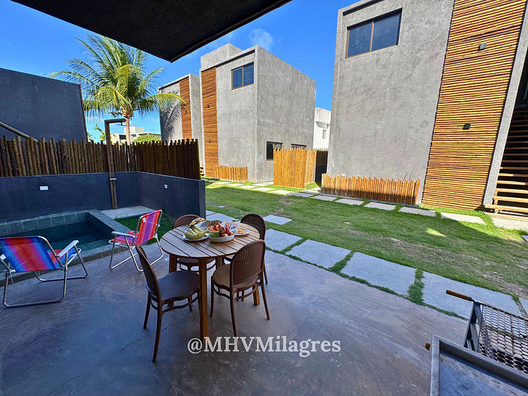 MHV Milagres - Casa Maria, Refugio em condomínio a poucos me