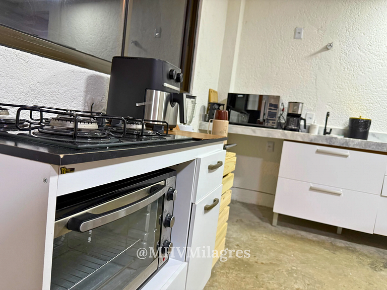 MHV Milagres - Casa Aurora, Refugio a pocos metros de la par