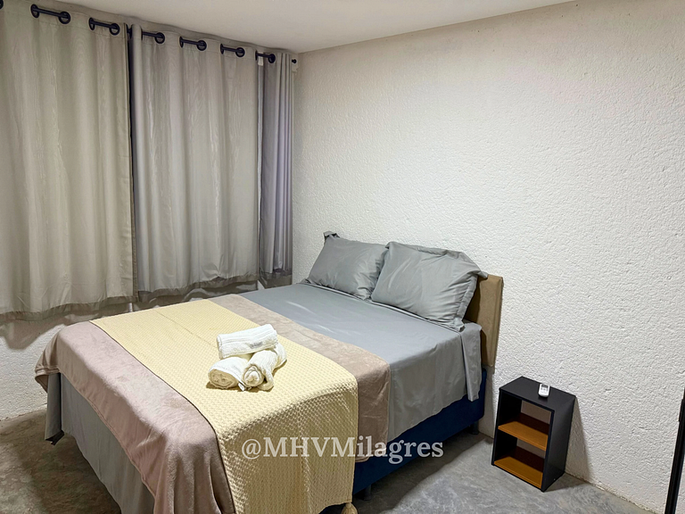 MHV Milagres - Casa Aurora, Refuge à quelques mètres de la p