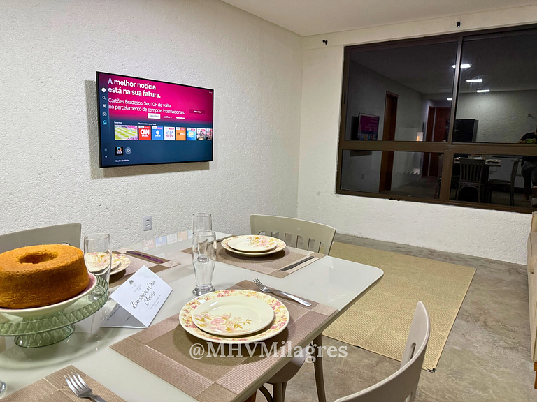 MHV Milagres - Casa Aurora, Refugio a pocos metros de la par