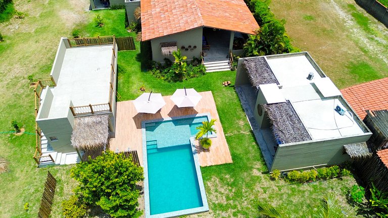 MHV Milagres - Casa Aruã, Lujo, Confort y Privacidad a 60 me