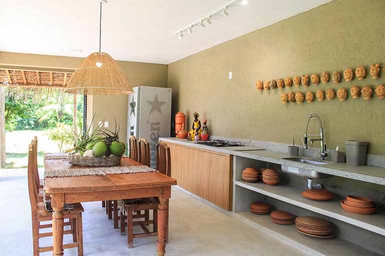 MHV Milagres - Casa Aruã, Luxe, Confort et Intimité à 60 mèt