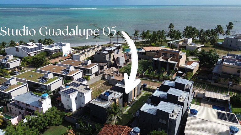 MHV Milagres - Studio Guadalupe 05, Quarto & Sala Privativo