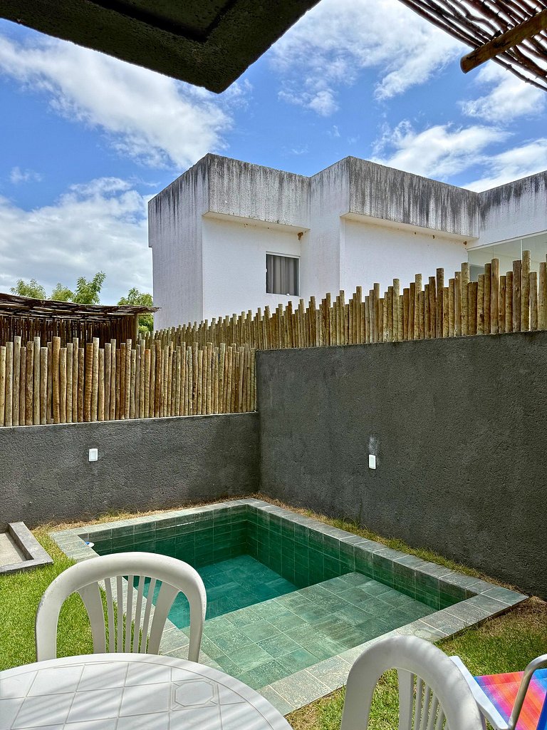 MHV Milagres - Studio Guadalupe 05, Quarto & Sala Privativo