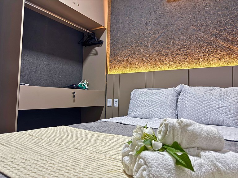 MHV Milagres - Studio Guadalupe 05, chambre et salon privés
