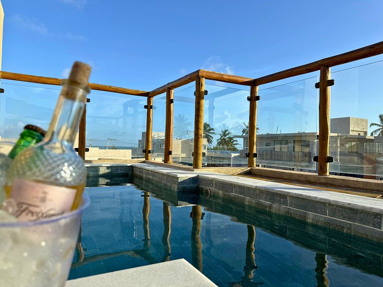 MHV Milagres - Casa Lanaí 18, Penthouse avec piscine privée,