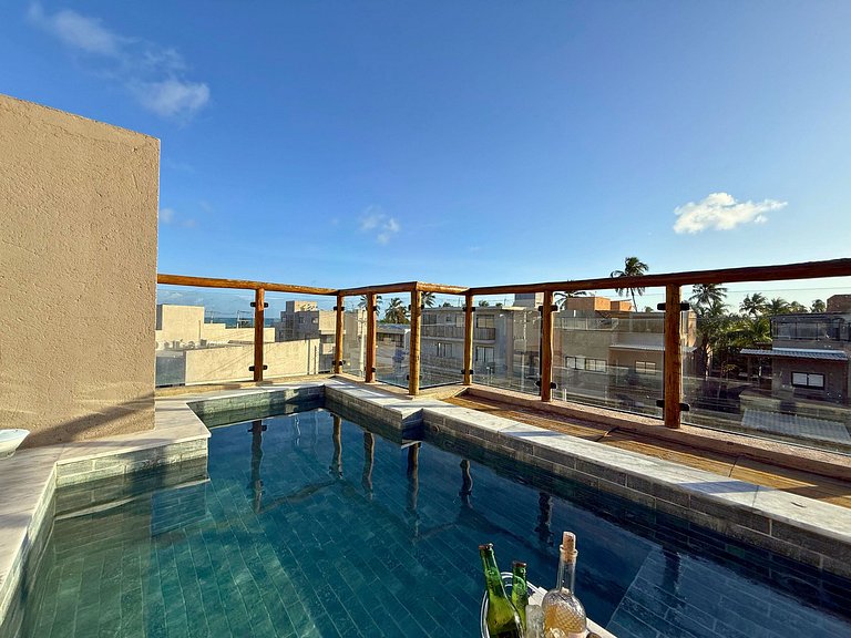 MHV Milagres - Casa Lanaí 18, Casa em Cobertura com Piscina