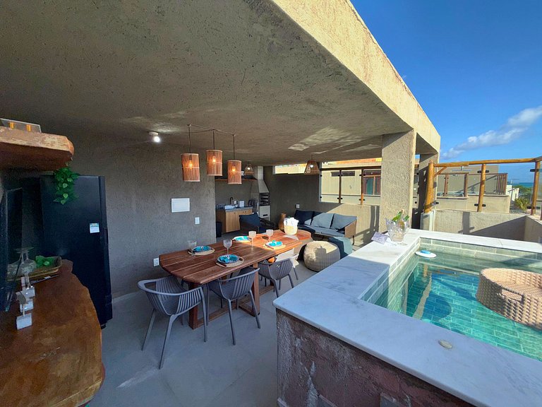 MHV Milagres - Lanai House 26, Penthouse with Pool and Ocean