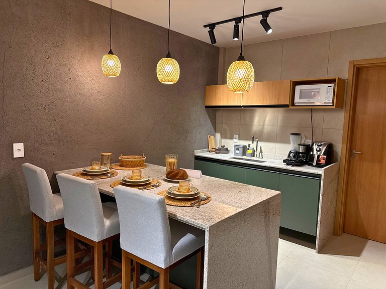 MHV Milagres - Studio Manah B 212, Confort, charme rustique