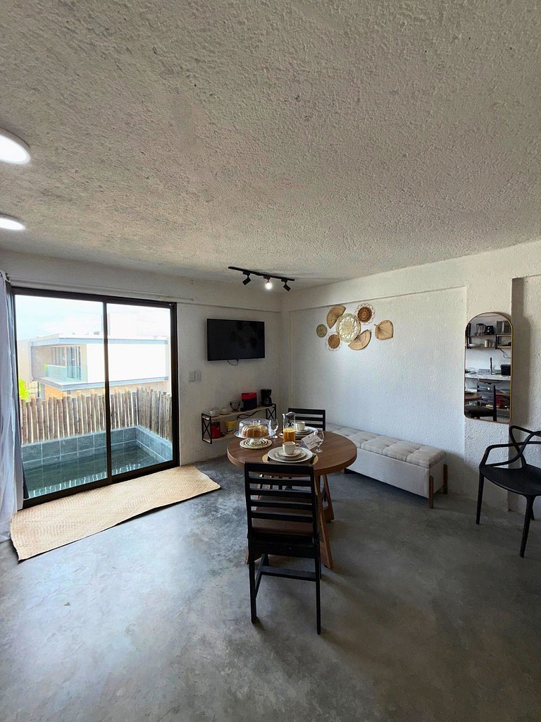 MHV Milagres - Studio Guadalupe 11, a retreat with a private