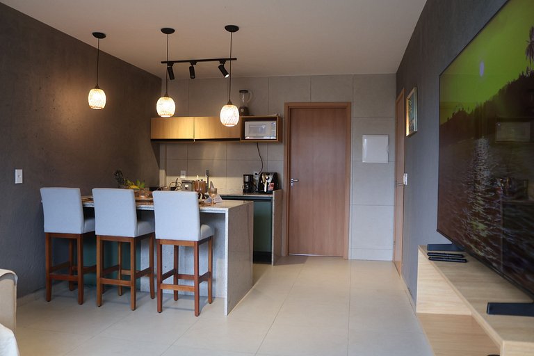 MHV Milagres - Studio Manah B 211, Confort, charme rustique